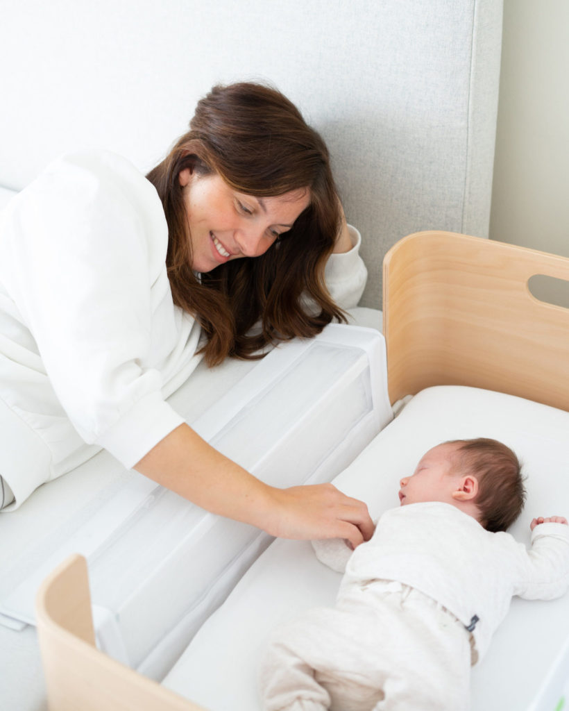 Bednest is the ideal cosleeper, cradle and travel crib in one!